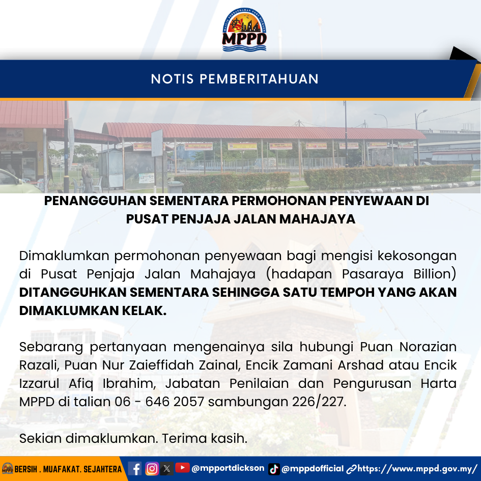 NOTIS PEMBERITAHUAN 